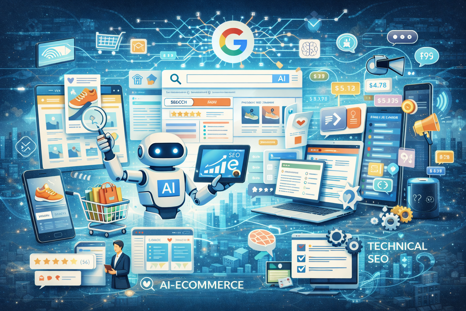 How AI is Transforming Ecommerce & Why Staying Ahead in Google’s SERPs is Crucial