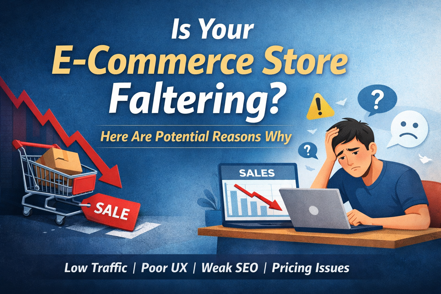 Is Your E-Commerce Store Faltering? Here Are Potential Reasons Why